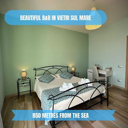 ---5 Minutes From The Sea ---Panorama And A-C Bed & Breakfast Vietri Dış mekan fotoğraf